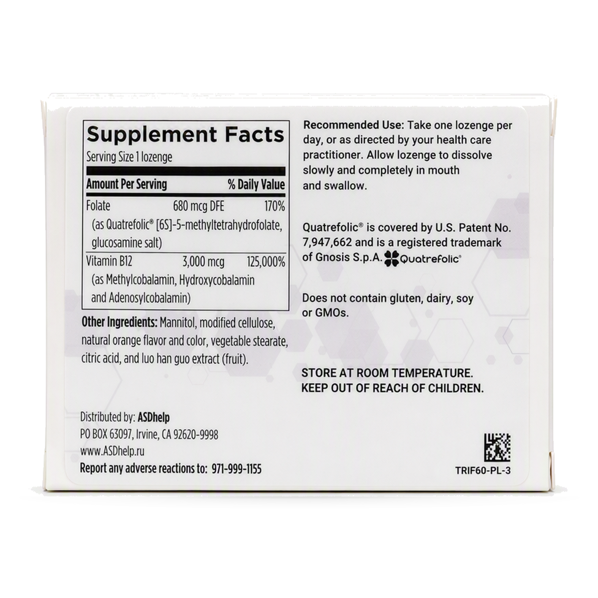 3-B12-Folate, label view 1