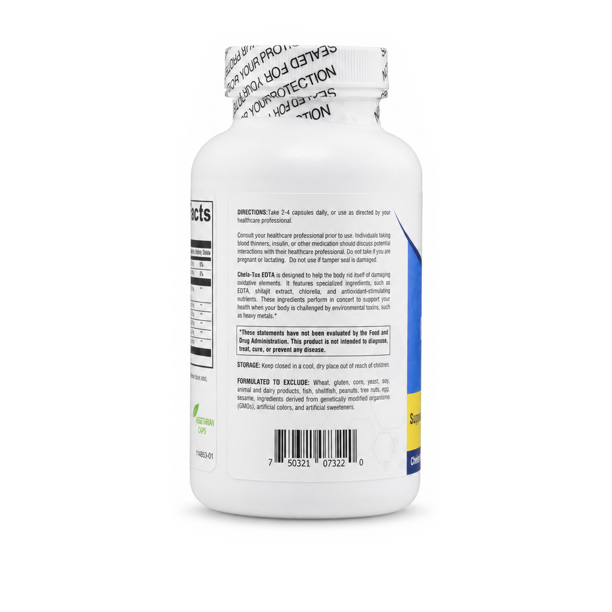 Chela Tox, label view 2