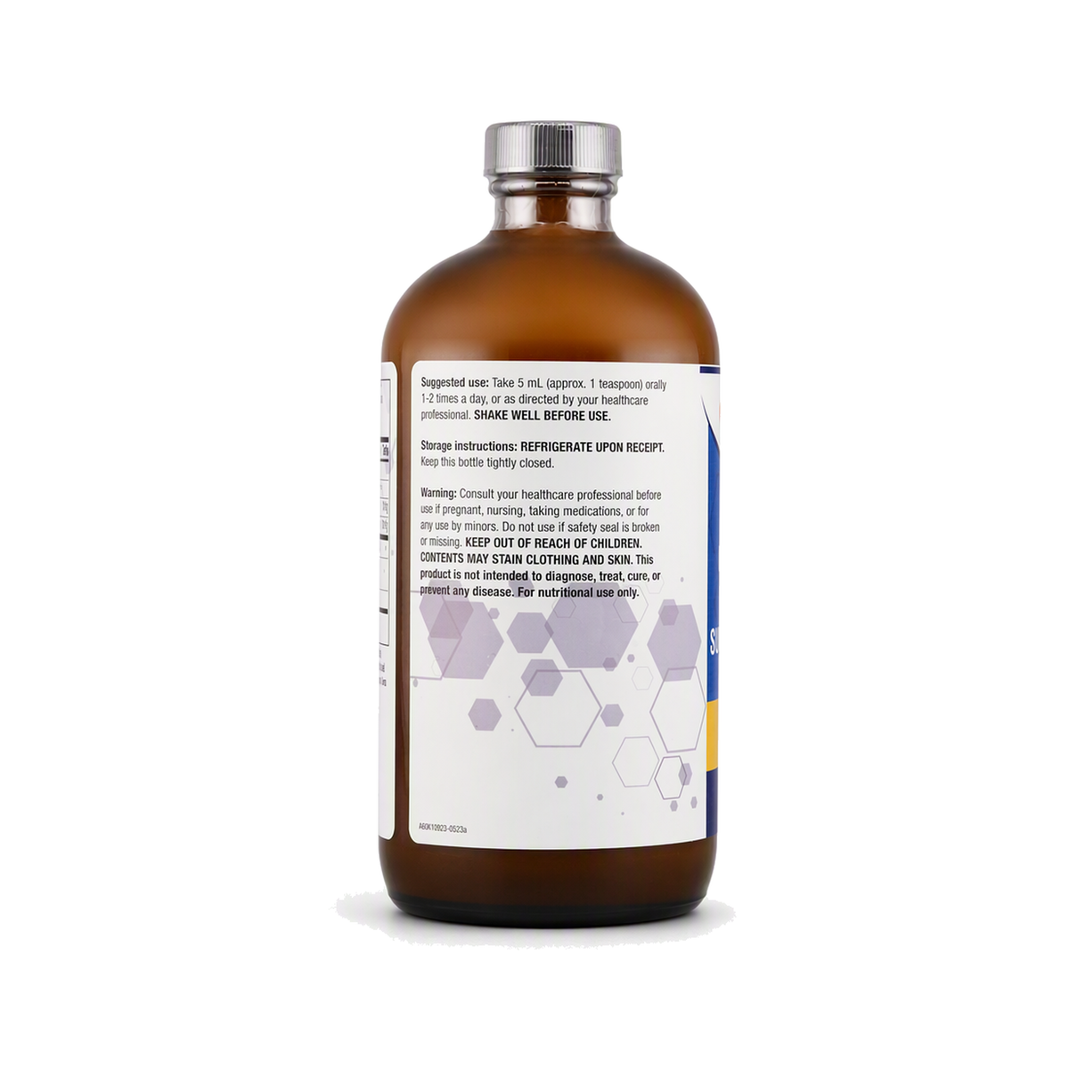 Curcumin Liquid, label view 2