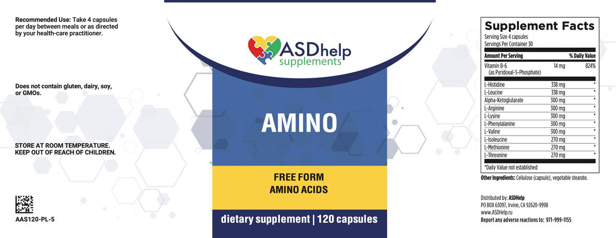 Amino label artwork