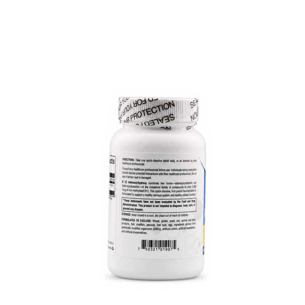 B12 Adenosyl/Hydroxo, label view 1