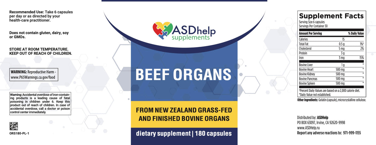 Beef Organs label artwork