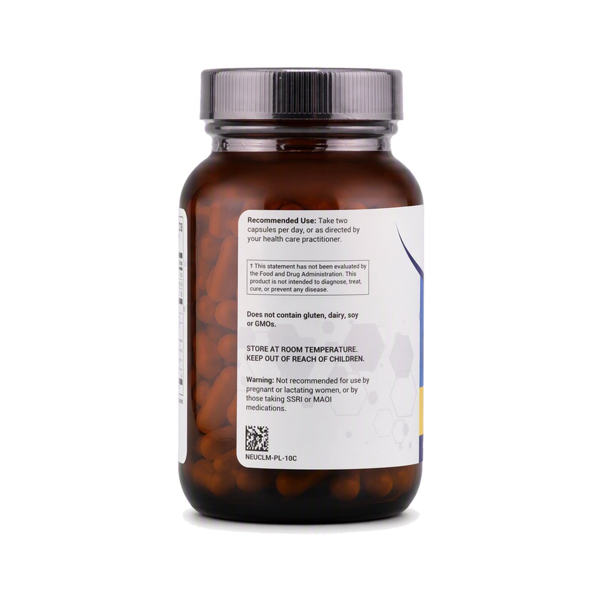 Brain Calm, label view 1