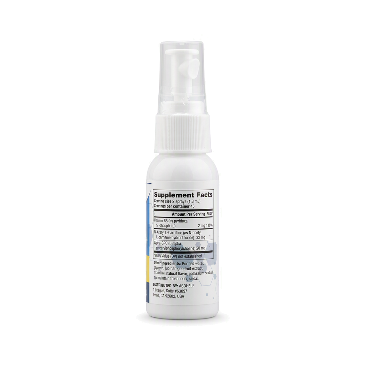 Brain Tonic +, label view 1
