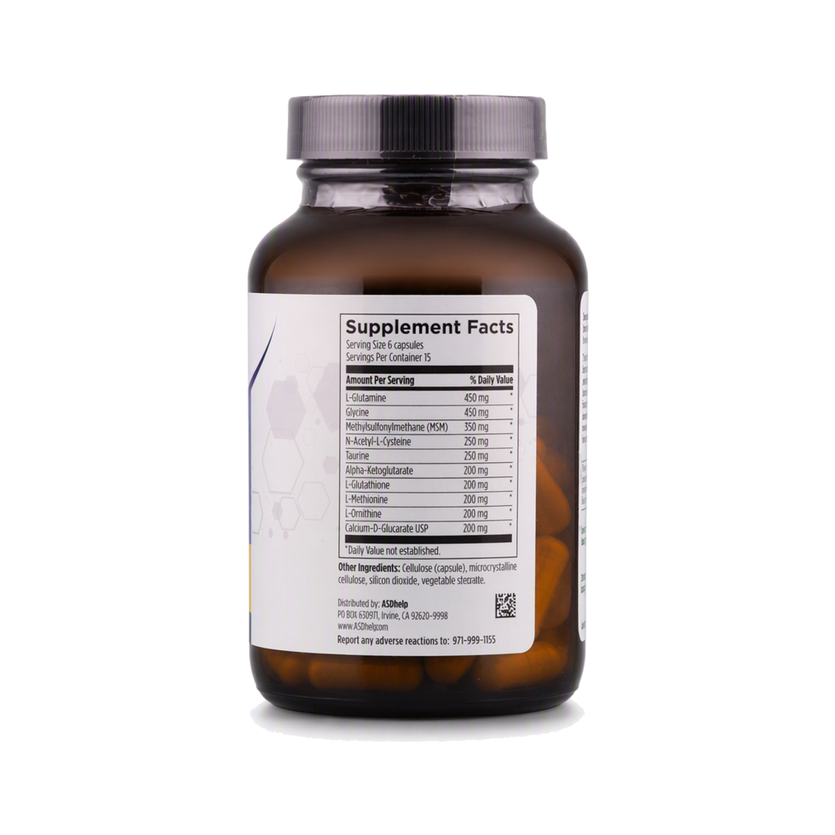 Detox Amino, label view 1