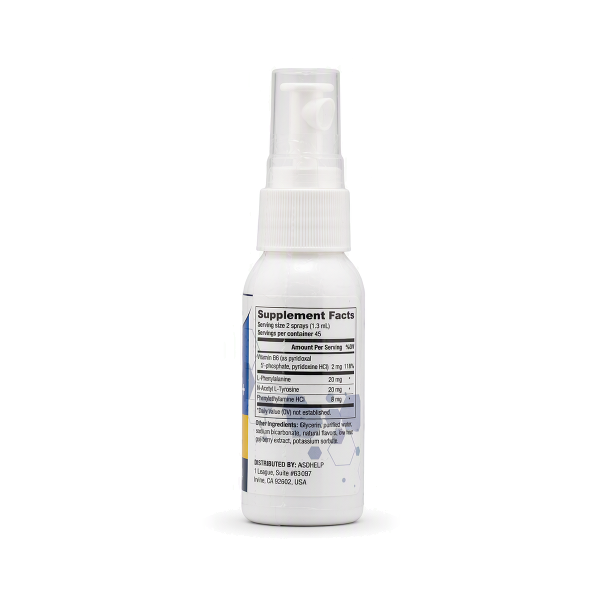 Dopa Tonic Spray, label view 2
