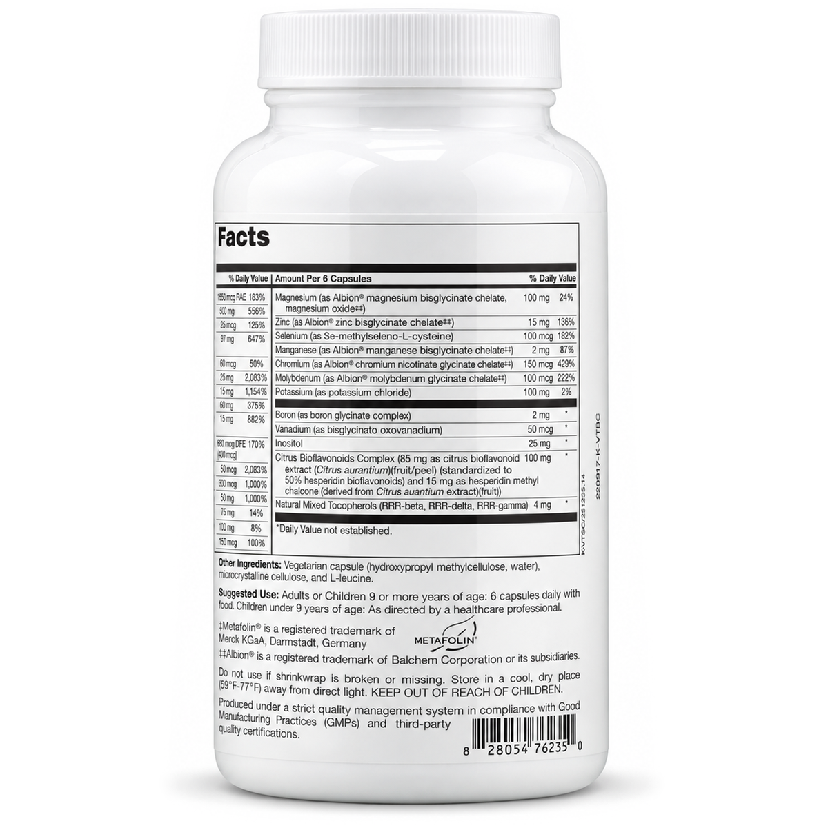 Formula C, label view 1