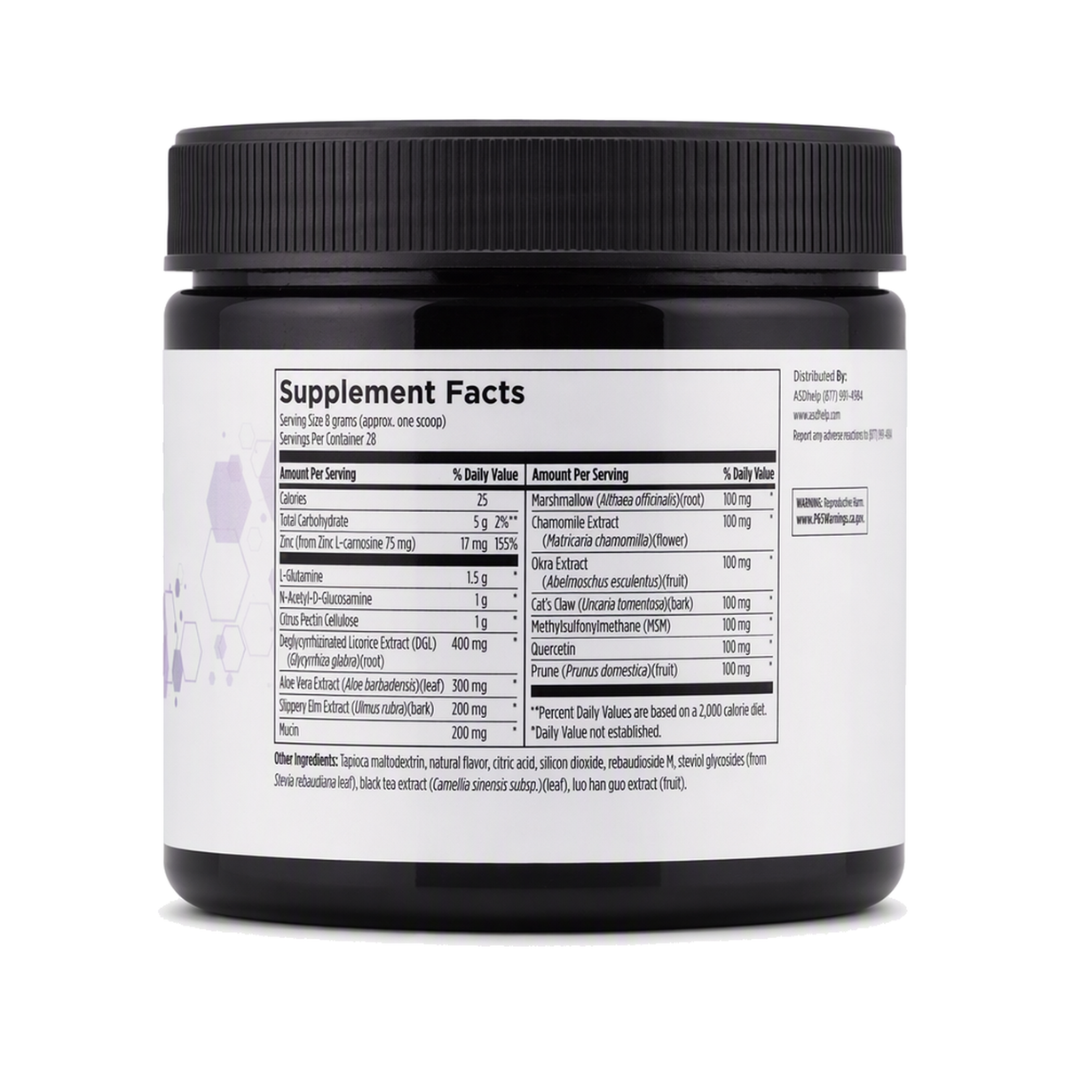 Gut Restore, label view 1