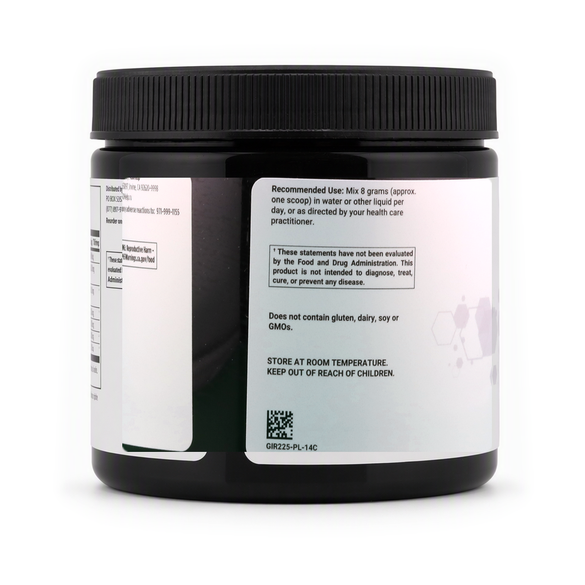 Gut Restore, label view 2