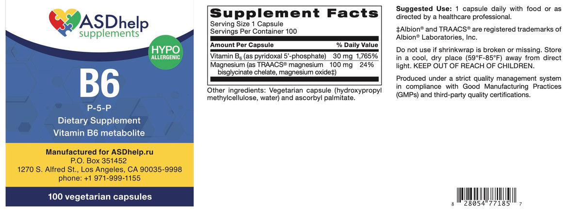 Mag-B6 label artwork