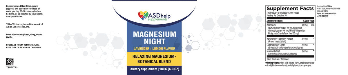 Magnesium Night label artwork