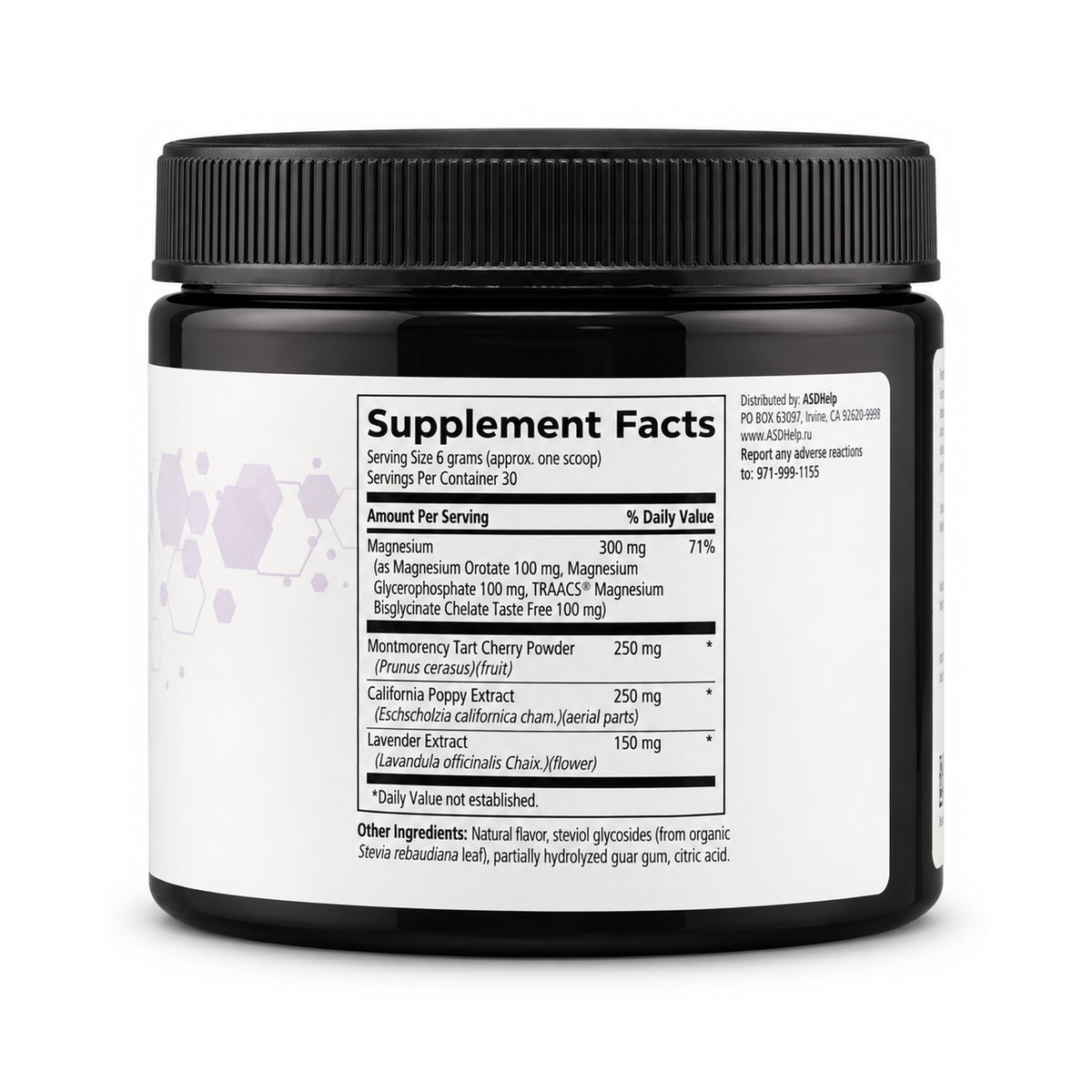 Magnesium Night, label view 1