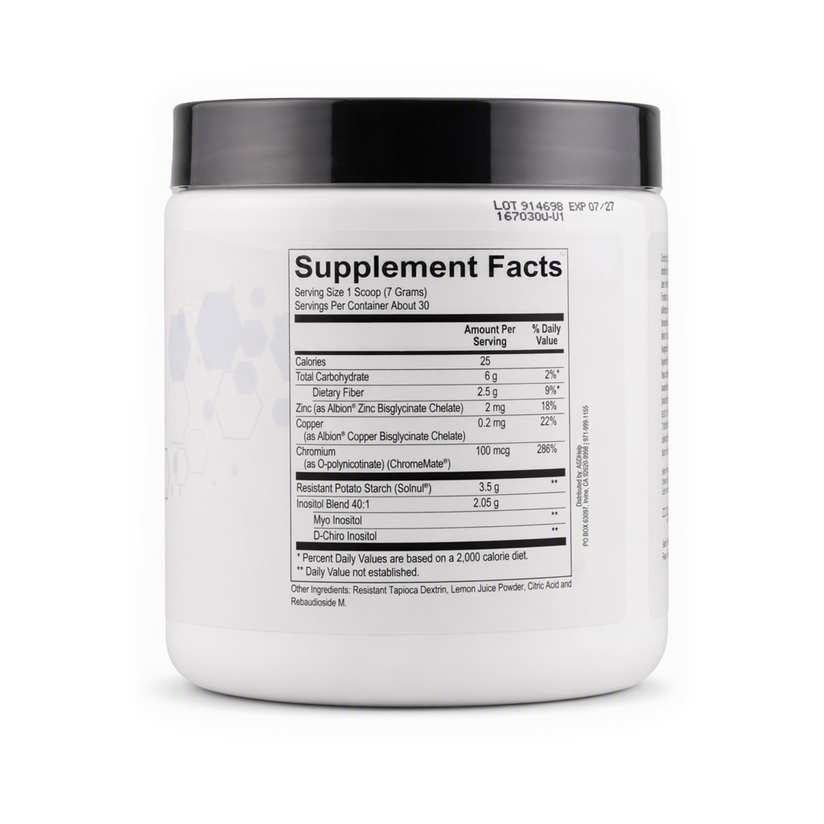Night Balance Inositol, label view 1