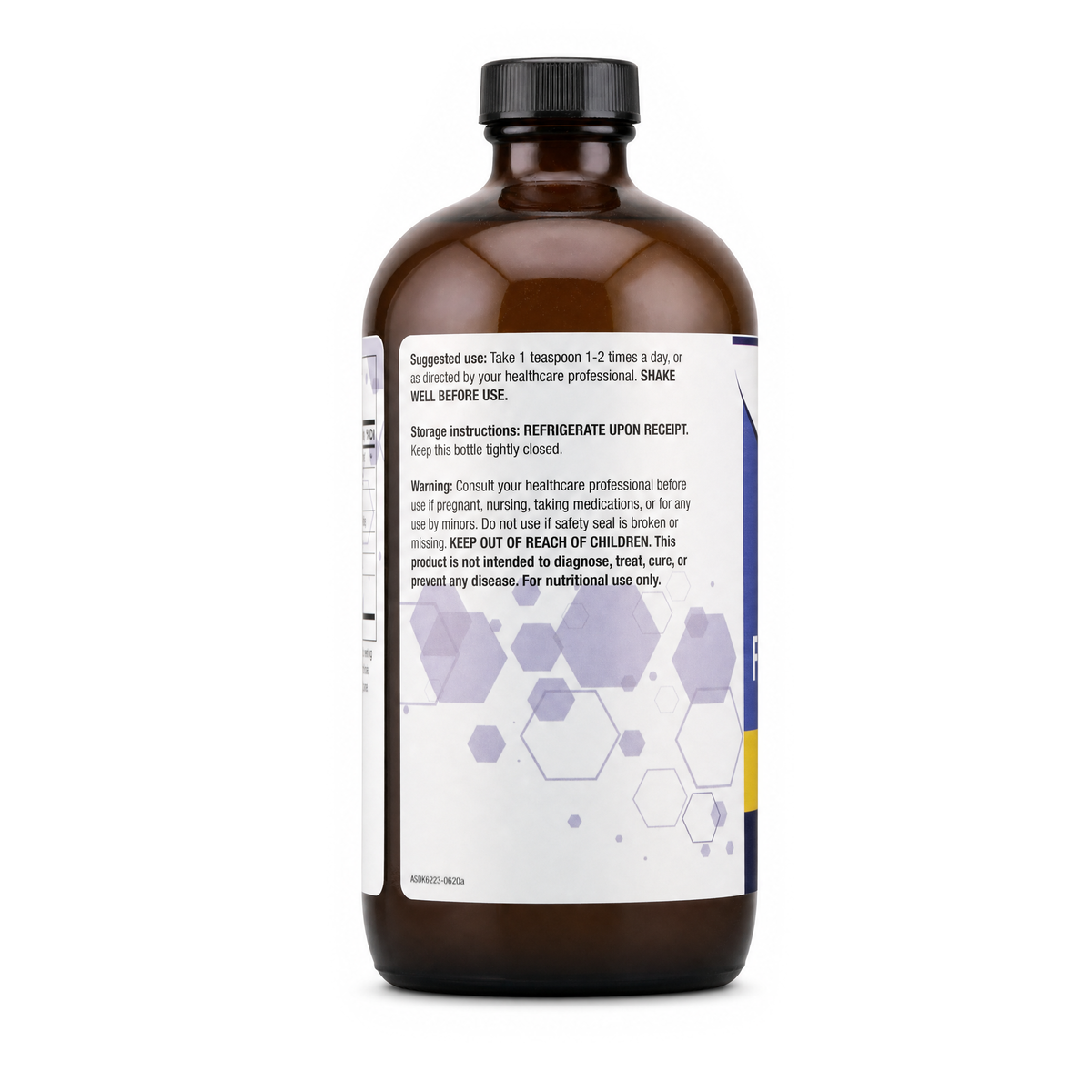 NOX Liquid Formula, label view 2