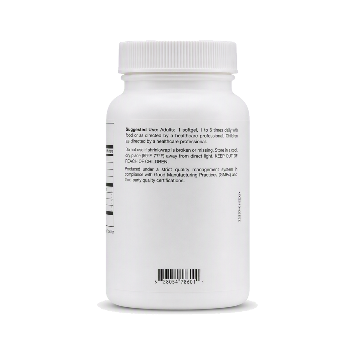 Omega-3 Mini, label view 2
