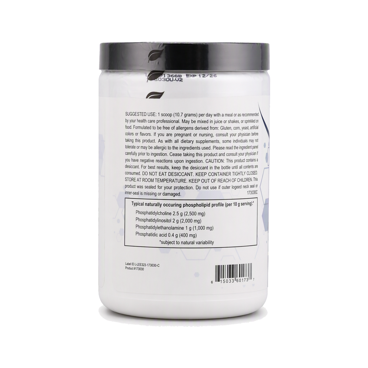 SF Lecithin Phospholipids, label view 1