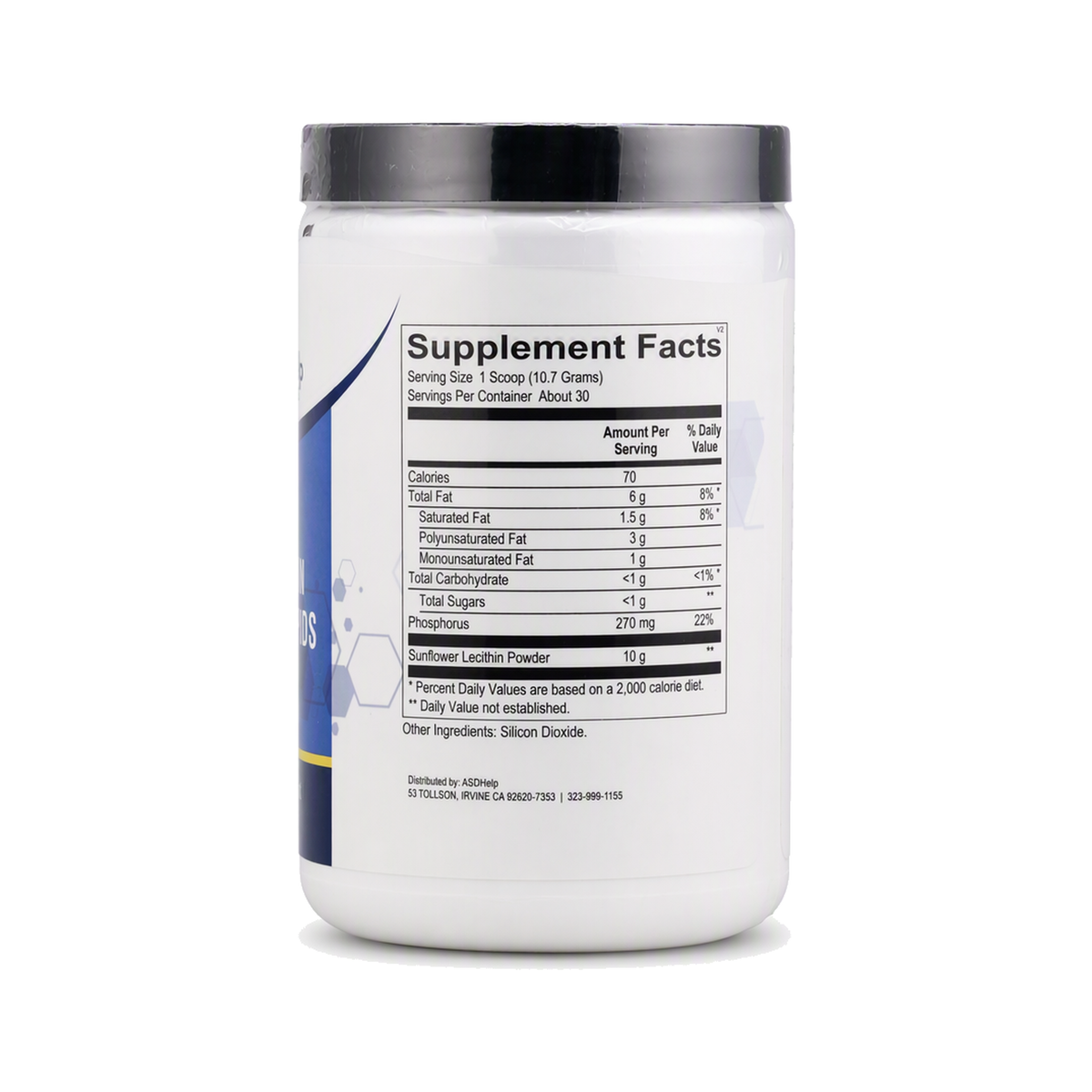 SF Lecithin Phospholipids, label view 2