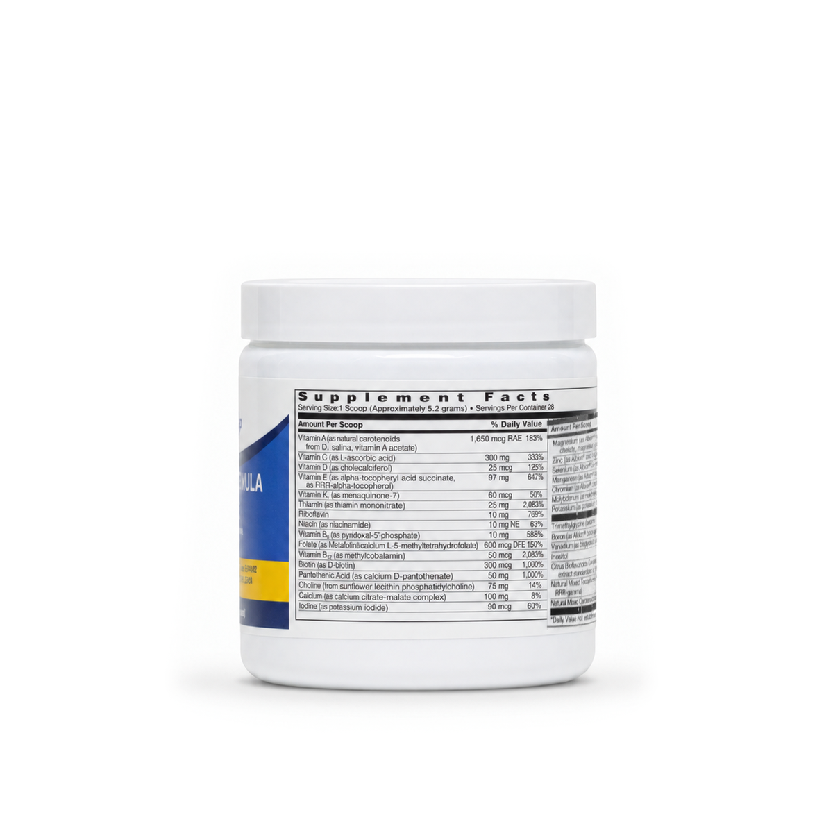 Spectrum Formula Advance, label view 1