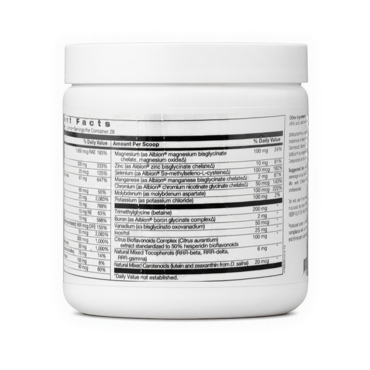 Spectrum Formula Advance, label view 2