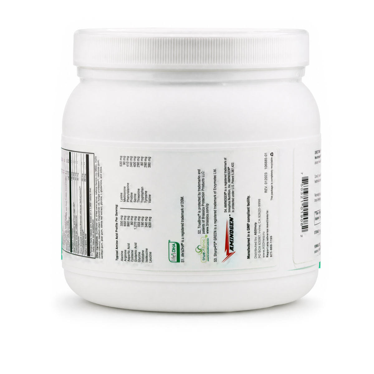Spectrum Neurotransmitter Support, label view 2