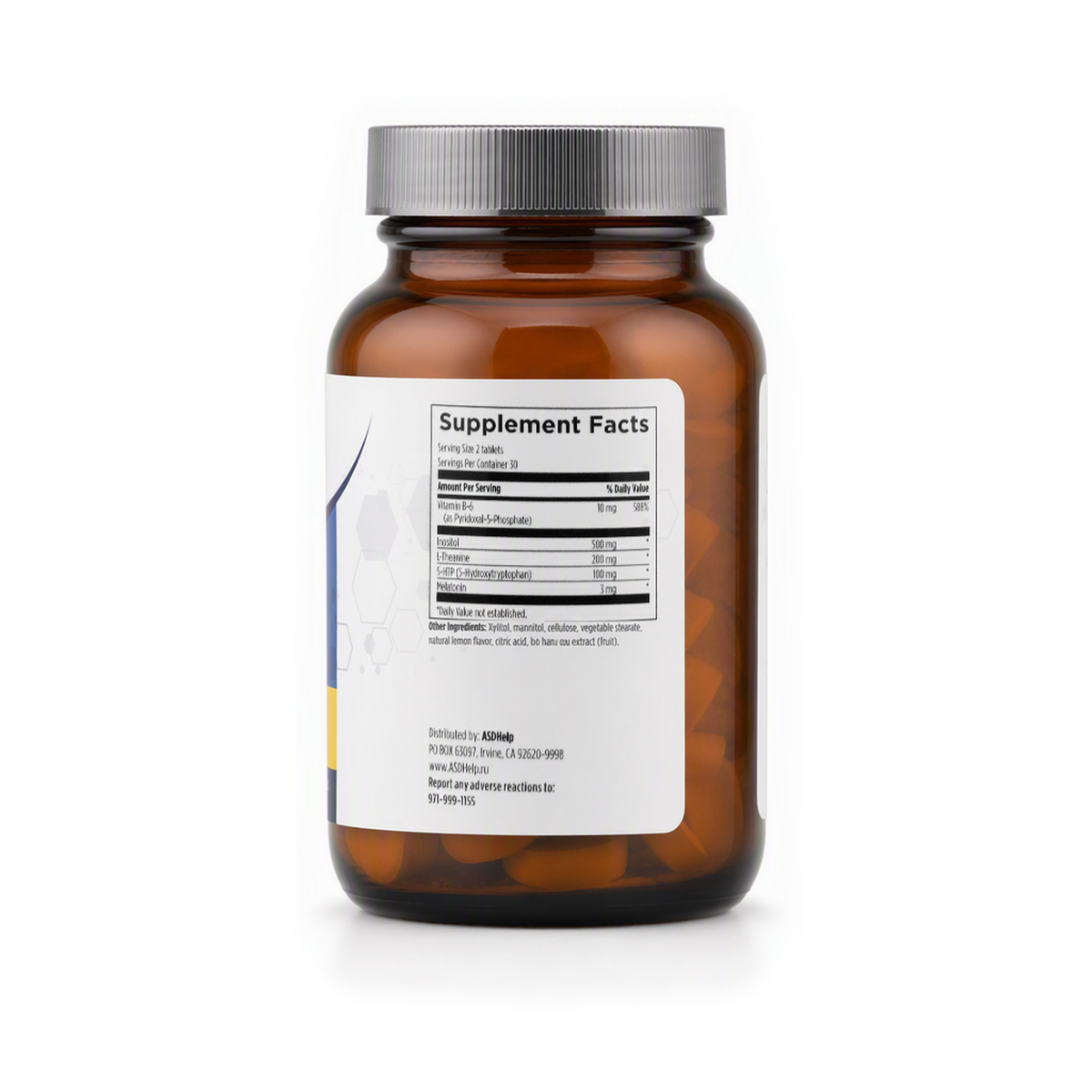 Sleep Lozenges, label view 1