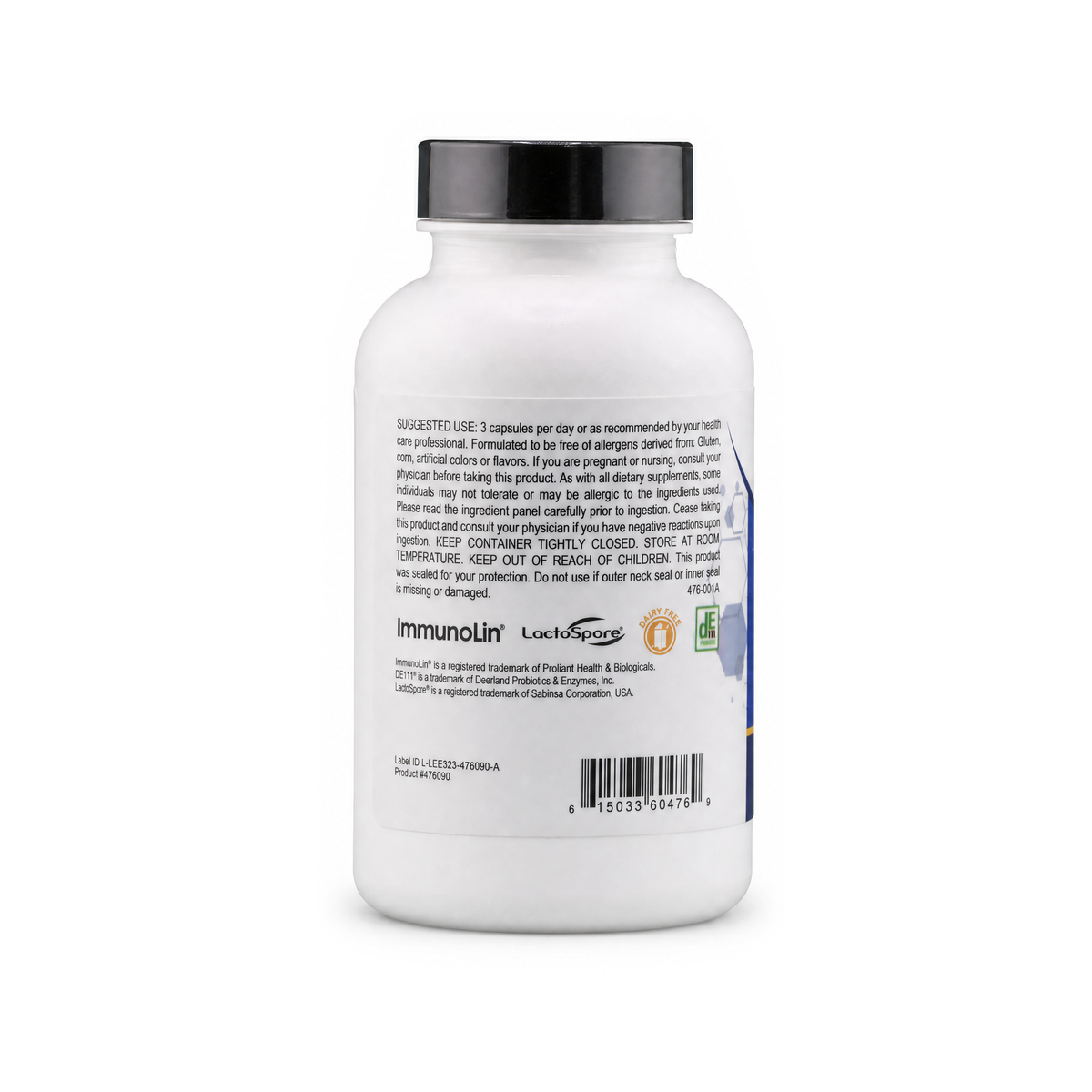 Spectrum SporeBio + IgG, label view 1