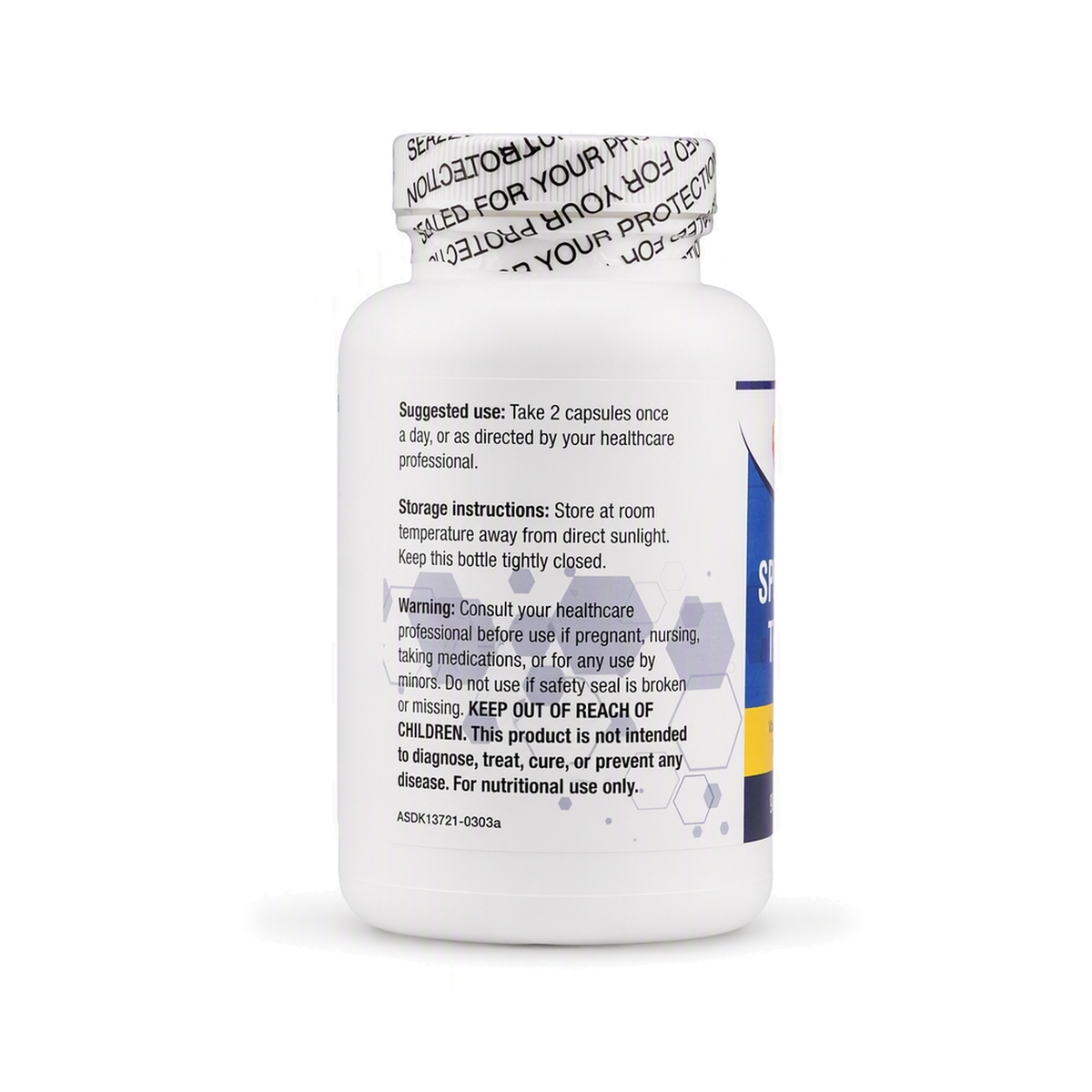 Spectrum ThyroX, label view 2