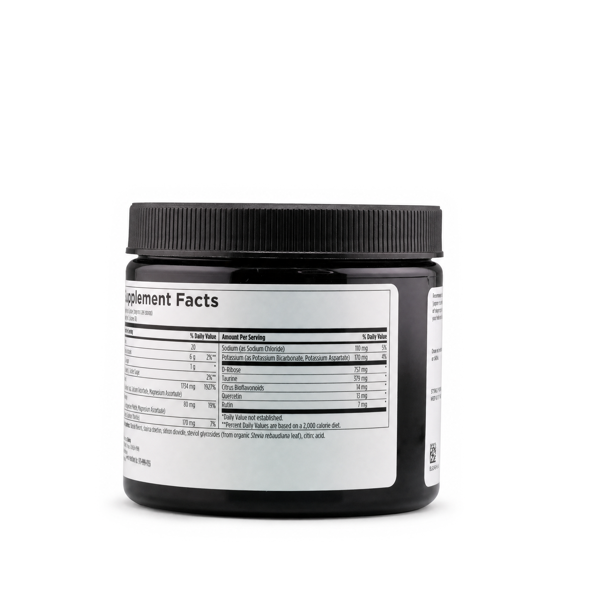 Spectrum Electrolytes, label view 2