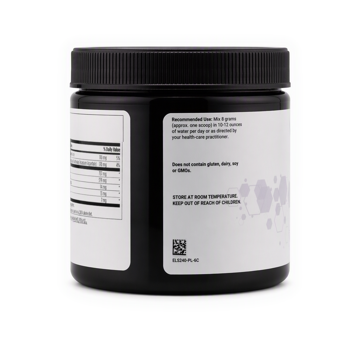 Spectrum Electrolytes, label view 3