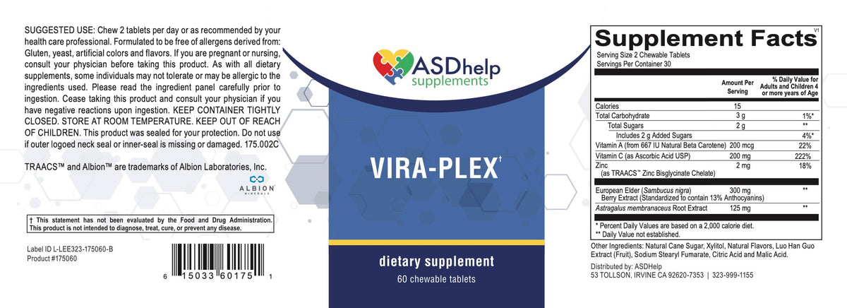 Vira-Plex label artwork